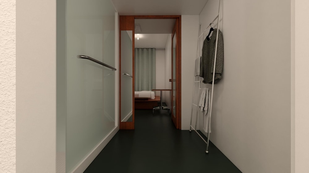 small house big door