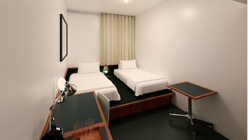 small house big door