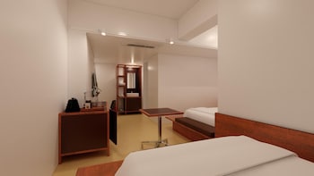 small house big door