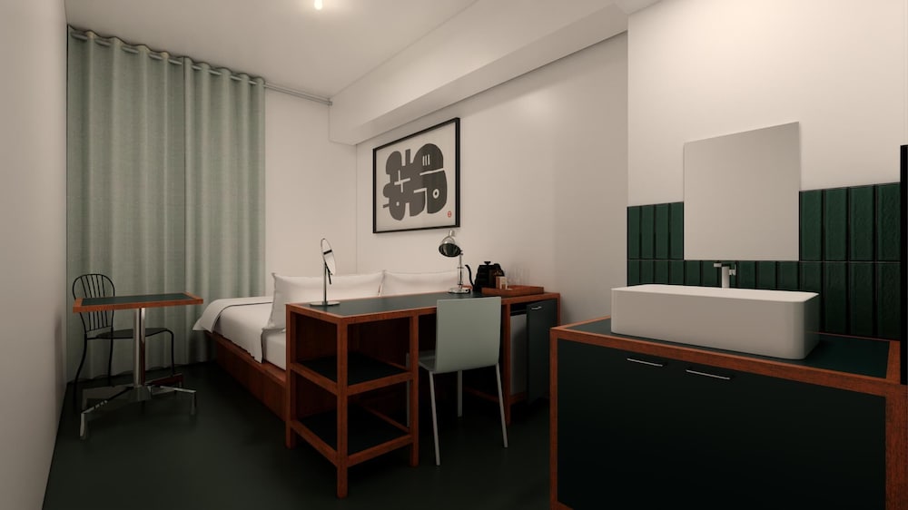 small house big door