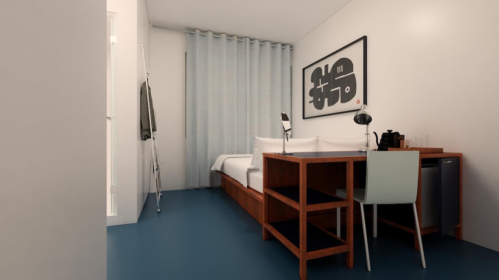 small house big door