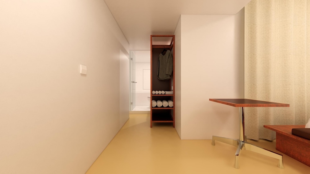 small house big door