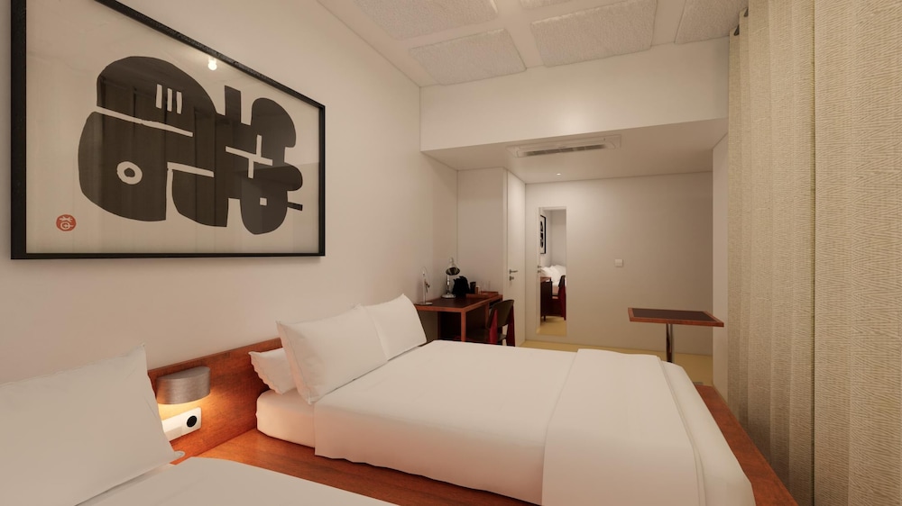 small house big door