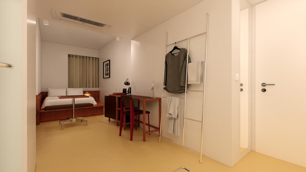 small house big door