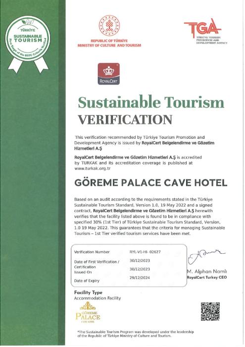 goreme palace cave suite