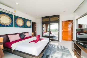 tropical sea view villa