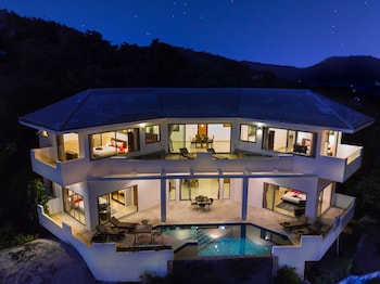 tropical sea view villa