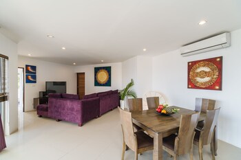 tropical sea view villa