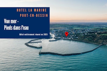 le grand hotel de la marine face a la mer