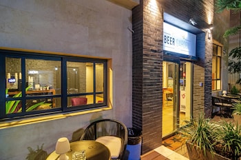beer garden hotel