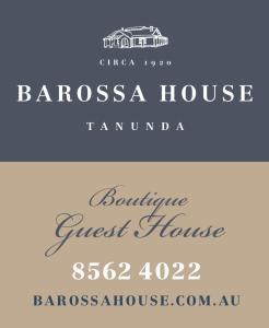 barossa house