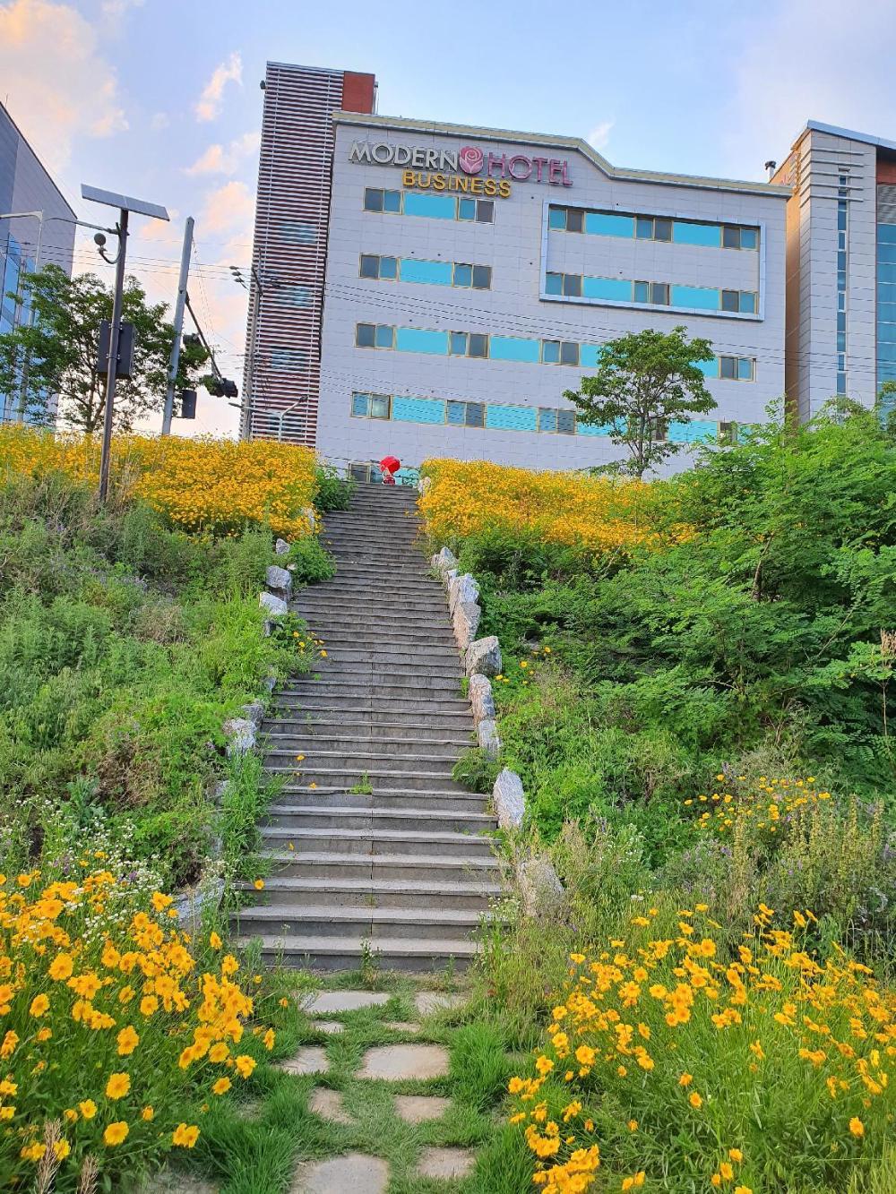 modern business hotel