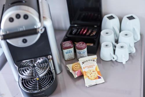 quilt and croissants