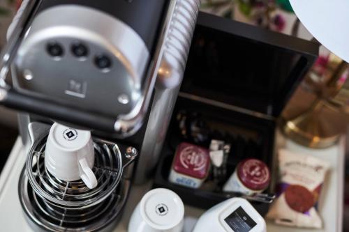 quilt and croissants