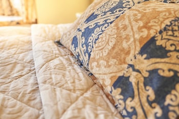 quilt and croissants