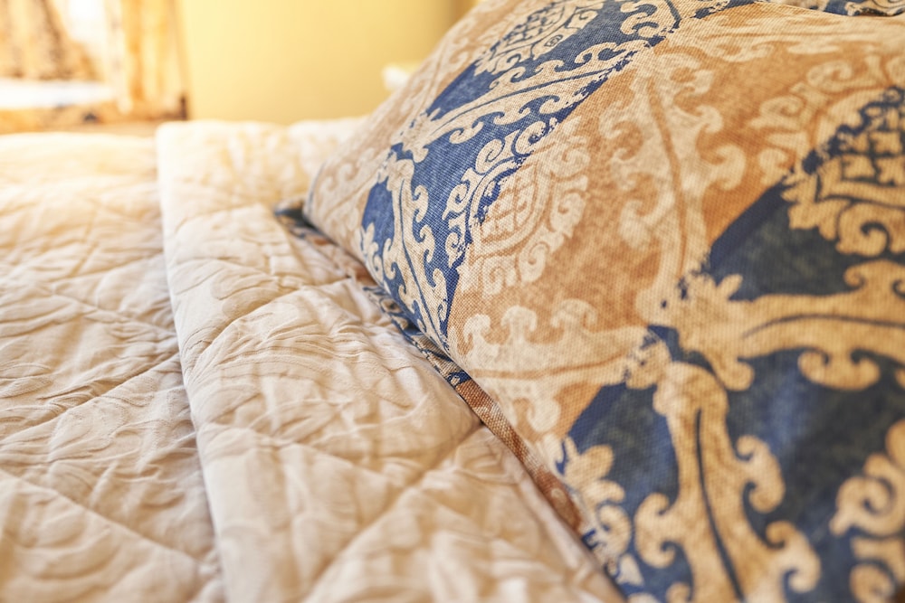 quilt and croissants