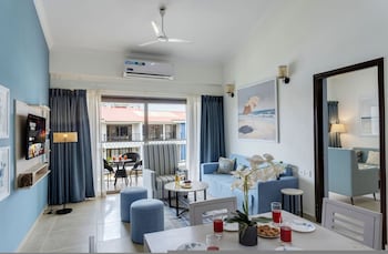 1br w pool sauna near calangute baga beach