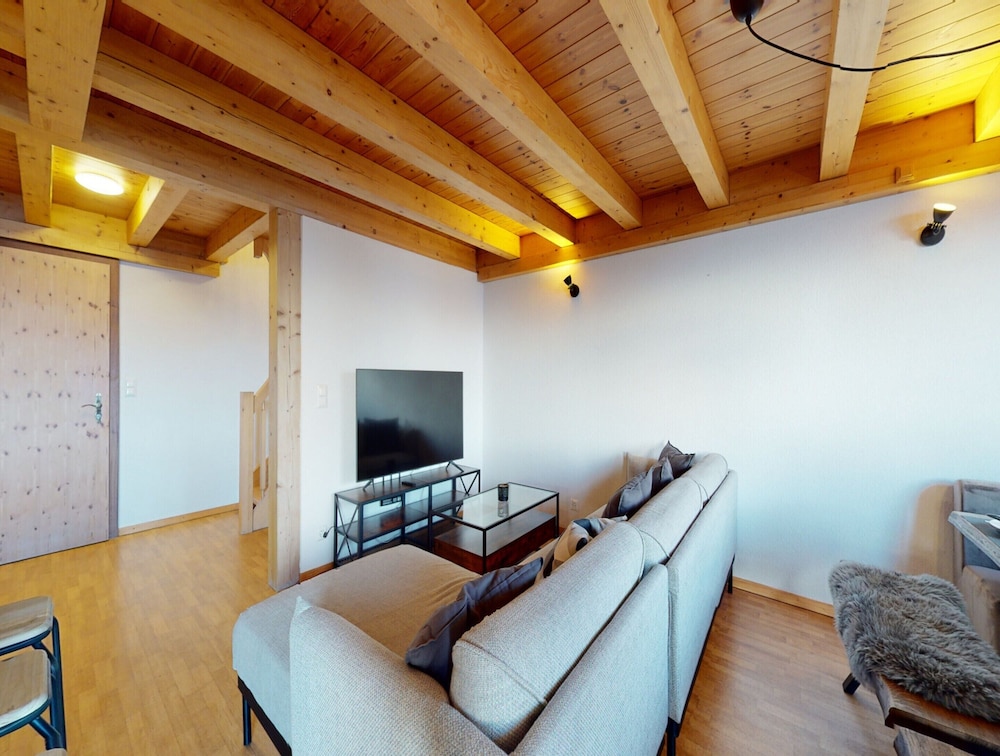 spacious apartment with balcony