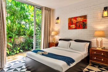Modern Tropical 2Bhk Near Beach Pool Garden,,2 star