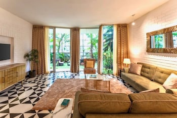 Modern Tropical 2Bhk Near Beach Pool Garden,,2 star