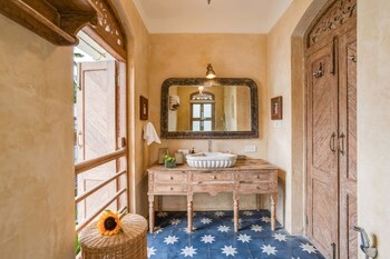 4bhk villa in siolim pool lush forest view
