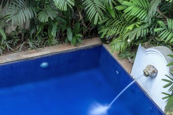 4bhk villa in siolim pool lush forest view