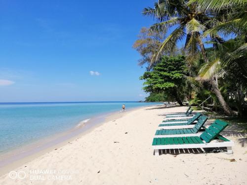 white sand beach resort