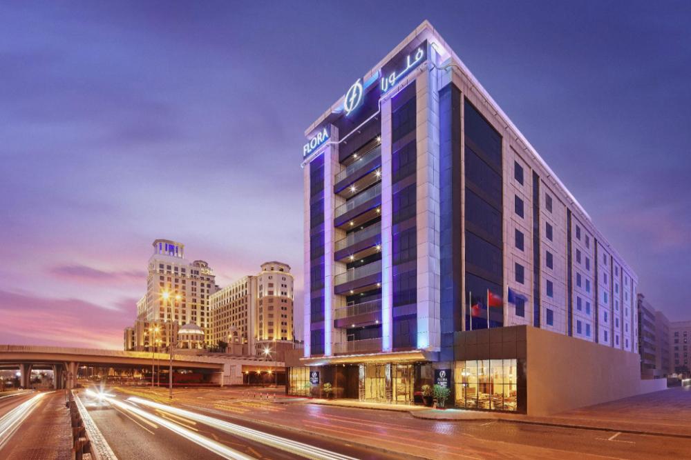 flora al barsha hotel at the mall