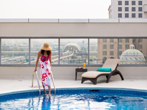 flora al barsha hotel at the mall