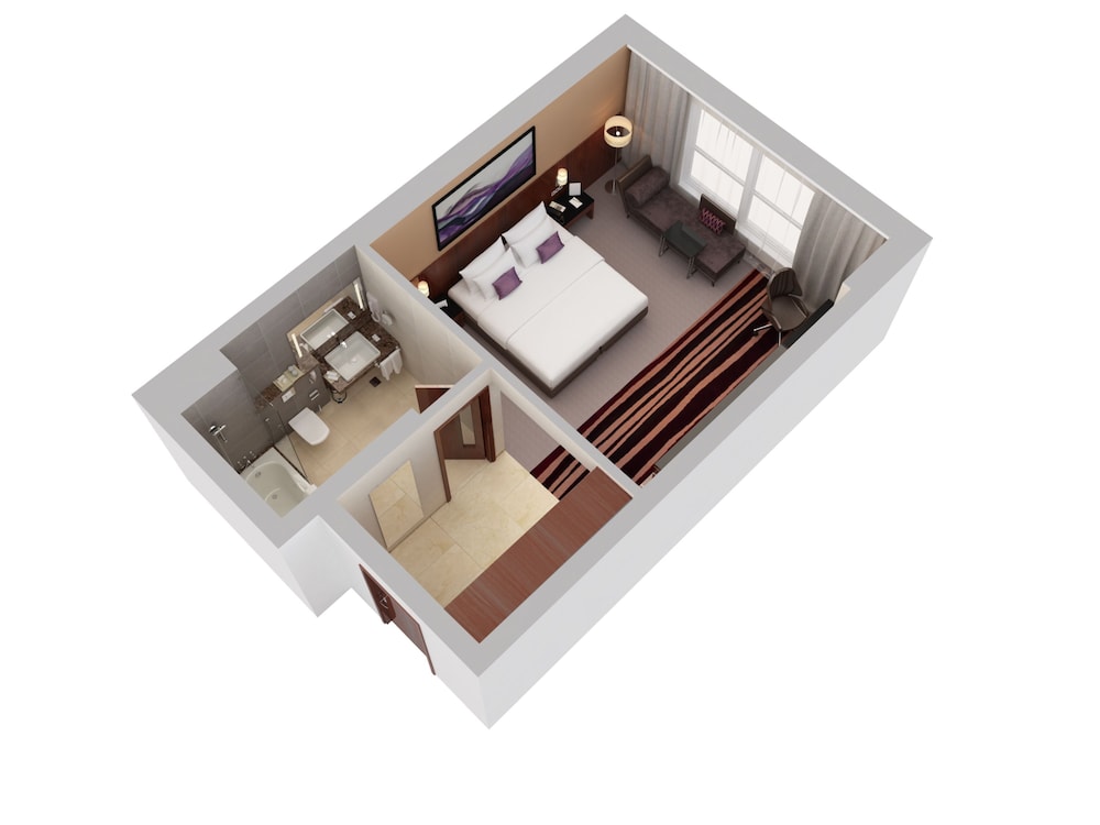 flora al barsha hotel at the mall