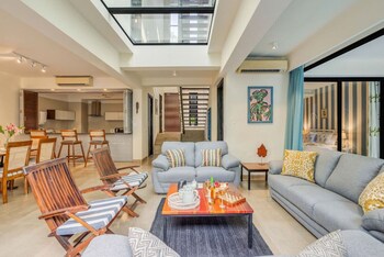 the chai villa lux 3bhk nr anjuna vagator beach