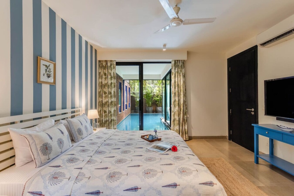 the chai villa lux 3bhk nr anjuna vagator beach
