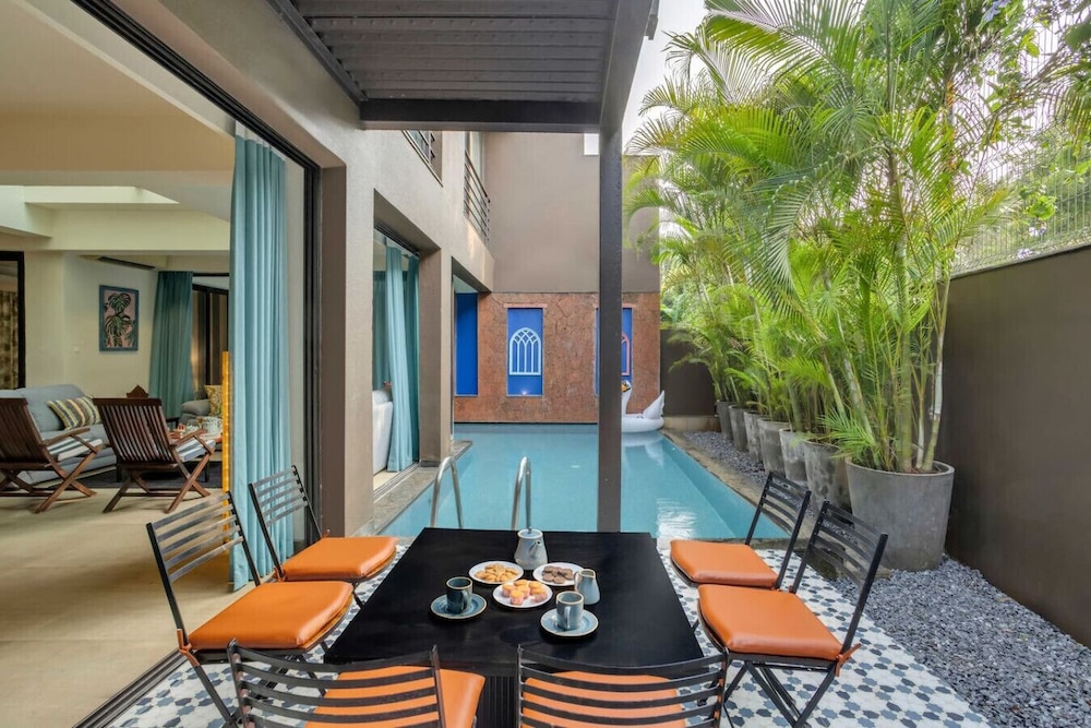 the chai villa lux 3bhk nr anjuna vagator beach