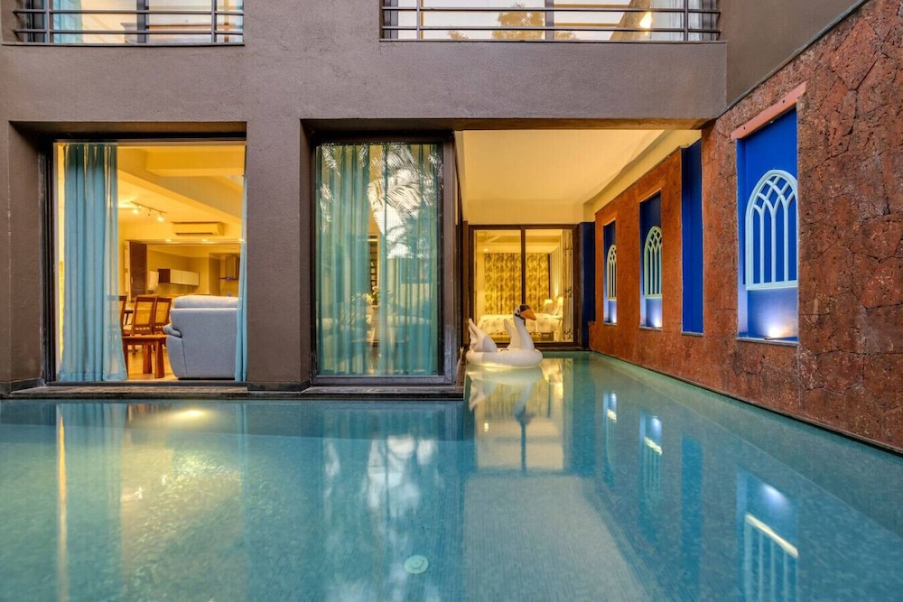 the chai villa lux 3bhk nr anjuna vagator beach