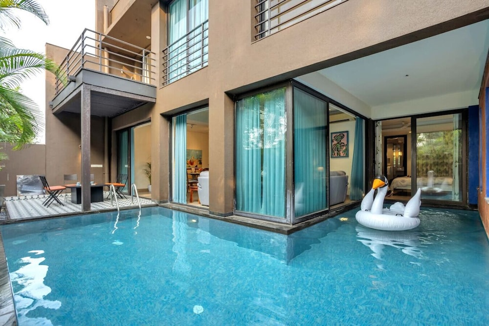 the chai villa lux 3bhk nr anjuna vagator beach