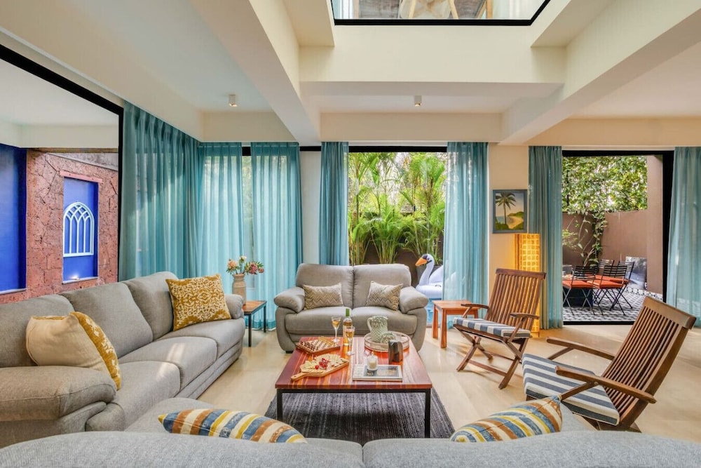 the chai villa lux 3bhk nr anjuna vagator beach
