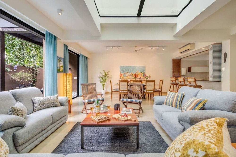the chai villa lux 3bhk nr anjuna vagator beach