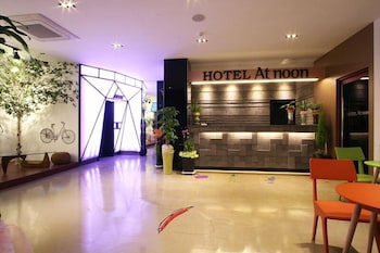 hotel at noon