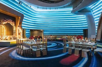 v hotel dubai curio collection by hilton