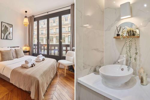 elegant apartment montorgueil le marais