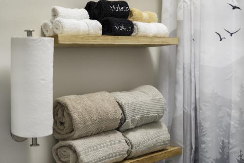 4 queen beds high speed wifi private parking