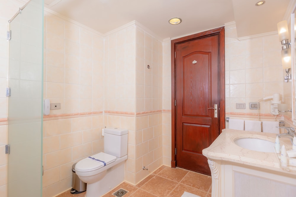 coral sea beach and aqua park