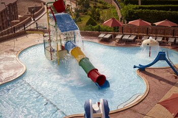 coral sea beach and aqua park