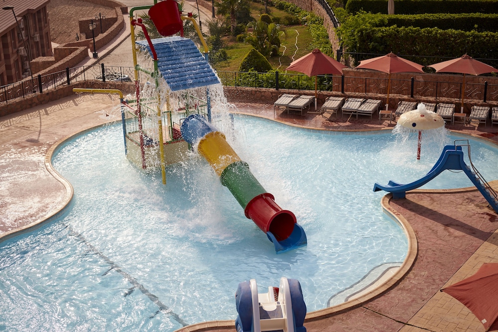 coral sea beach and aqua park