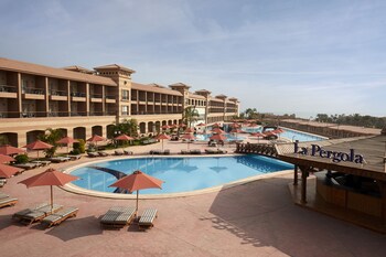 coral sea beach and aqua park