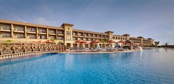 coral sea beach and aqua park