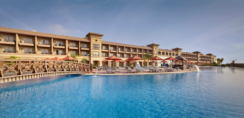 coral sea beach and aqua park