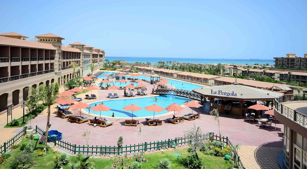 coral sea beach and aqua park