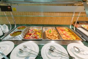 coral sea beach and aqua park