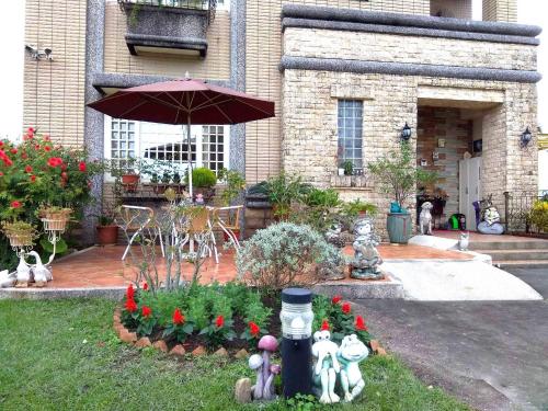 evergreen garden home